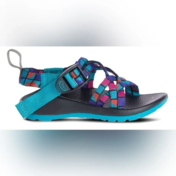 Chaco Unisex Kids ZX1 Ecotread J180264 Sport Sandals Break Teal Blue You… - Picture 6 of 14